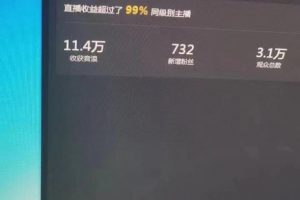 外面收費899最新抖音無人直播動漫解說項目，單號日入500+【高清素材+教程】