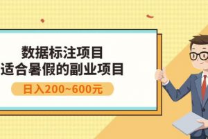 副業賺錢：人工智能數據標注項目，簡單易上手，小白也能日入200