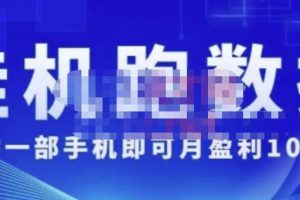 獵人電商:掛機數跑?據，只需一部手即機?可月盈利10萬＋（內玩部?法）價值4988元