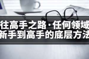 <通往高手之路·任何領域從新手到高手的底層方法>完結