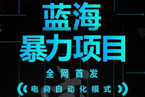 引流哥藍海暴力躺賺項目：無需發圈無需引流無需售后，每單賺50-500（教程 線報群)