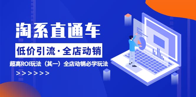 淘系直通車《低價·引流 全店·動銷》超高ROI玩法（其一）全店動銷必學玩法插圖