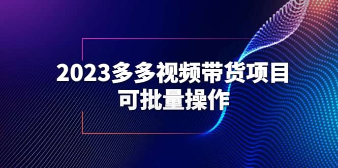 2023多多視頻帶貨項(xiàng)目，可批量操作【保姆級(jí)教學(xué)】插圖