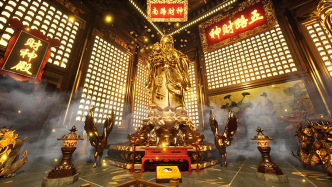 VR全景模式五路財神無人直播玩法，抖音目前最火玩法獨家制作【吸金又吸睛】插圖3