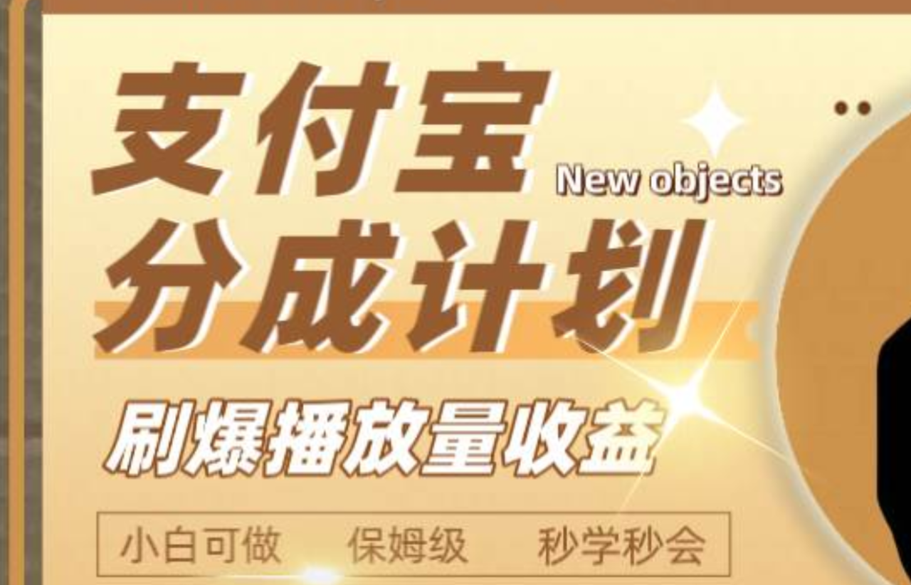 日入2000 的支付寶分成計劃，刷爆播放量收益插圖