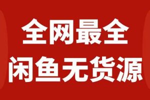 月入3w 的閑魚無貨源保姆級教程2.0：新手小白從0-1開店盈利手把手干貨教學