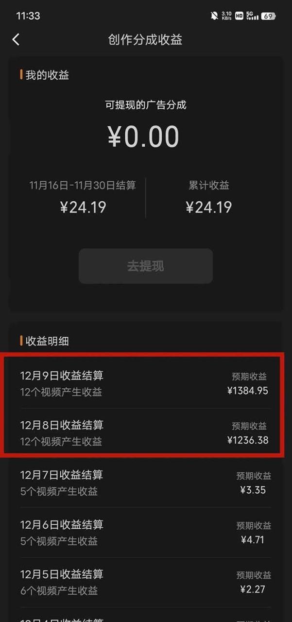 視頻號分成計劃小項目：幾天時間就可以爆一條，兩天就可以跑1000 利潤插圖2