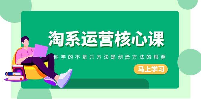 淘系-運營核心課，你學的不是只方法是創造方法的根源（190節課）插圖
