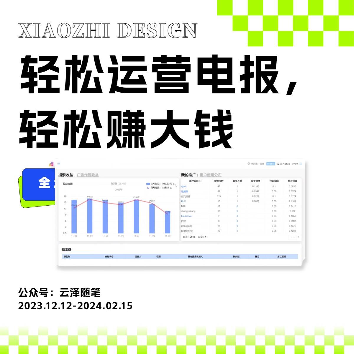 獨(dú)家技巧！電報(bào)運(yùn)營(yíng)新風(fēng)口，免費(fèi)發(fā)送器 會(huì)員技巧，賺錢就是這么簡(jiǎn)單！插圖1