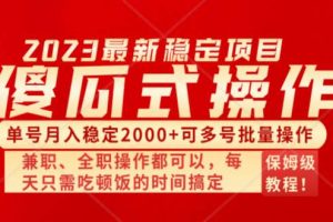 傻瓜式無腦項目 單號月入穩(wěn)定2000  可多號批量操作 多多視頻搬磚全新玩法