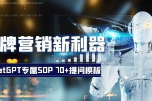 品牌營銷新利器：ChatGPT專屬SOP，70 提問模板