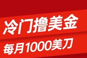 冷門擼美金項目：只需無腦發(fā)帖子，每月1000刀，小白輕松掌握