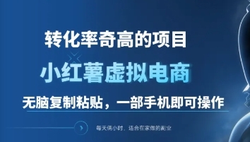 一單49.9，轉(zhuǎn)化率奇高的項目，冷門暴利的小紅書虛擬電商插圖