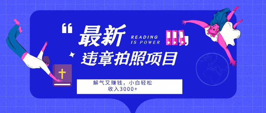 最新違章拍照項目，解氣又賺錢，隨手一拍，輕松收入3000