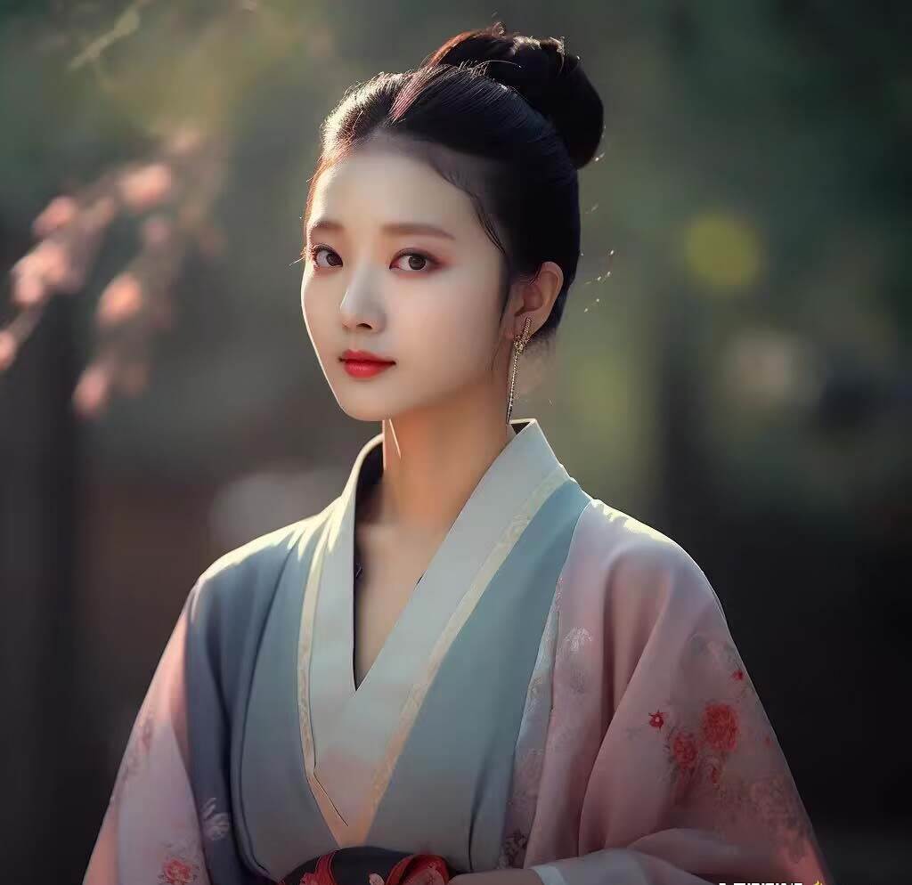 Midjourney關鍵詞-AI生成中國風古裝漢服美女人像提示關鍵詞插圖3