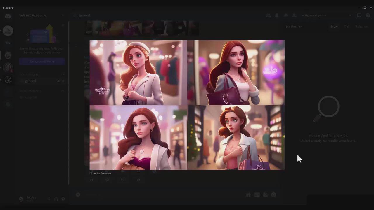 掌握 MidJourney V5 AI + ChatGPT創(chuàng)建一致的角色設(shè)計(jì)圖像-22節(jié)課-中英字幕插圖5