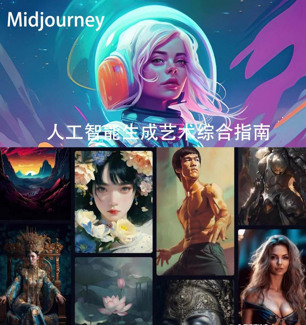 Midjourney及ChatGPT 4人工智能生成藝術圖像綜合指南-9節課-中英字幕插圖1
