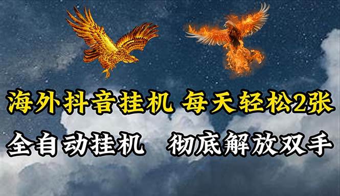 海外抖音掛機(jī)，全自動(dòng)掛機(jī)，每天輕松兩張