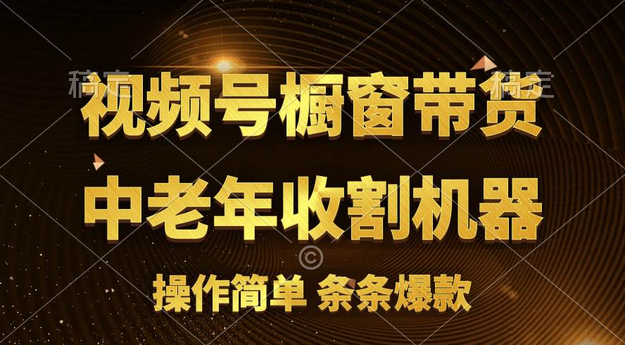 [你的孩子成功取得高位]視頻號最火爆賽道，櫥窗帶貨，流量分成計劃，條…