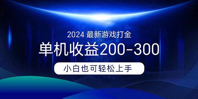 2024最新游戲打金單機(jī)收益200-300插圖